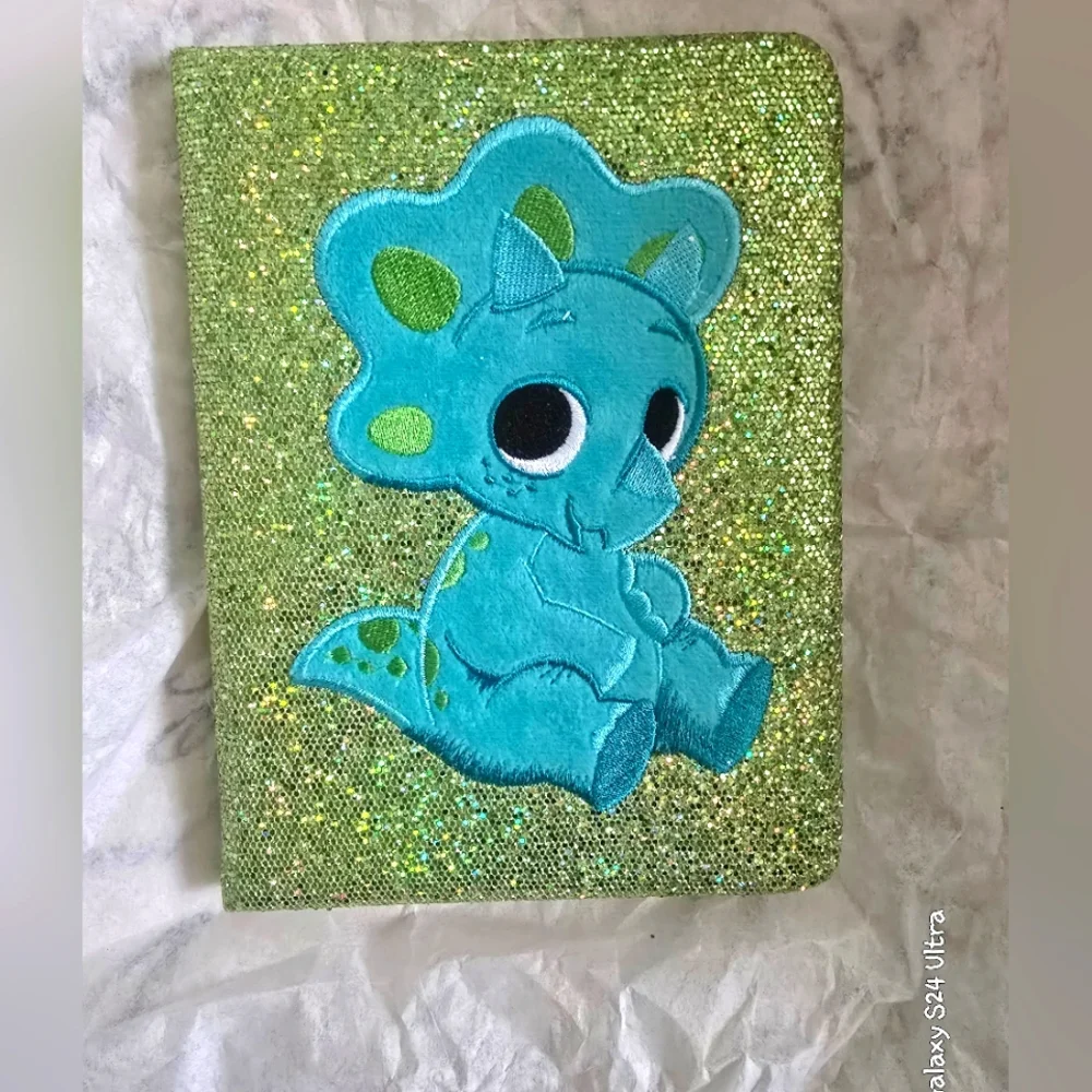 Little Dino Glitter Journal 192 pages New